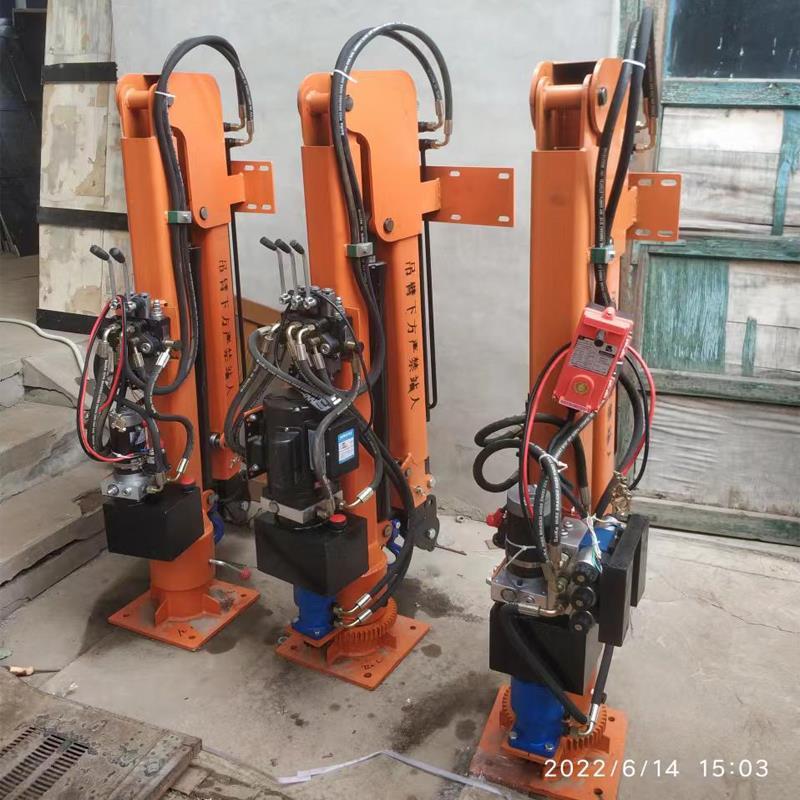 枋寮乡重汽蓝牌随车吊 3.2吨 国六动力强 液压驱动 农用自卸起重机